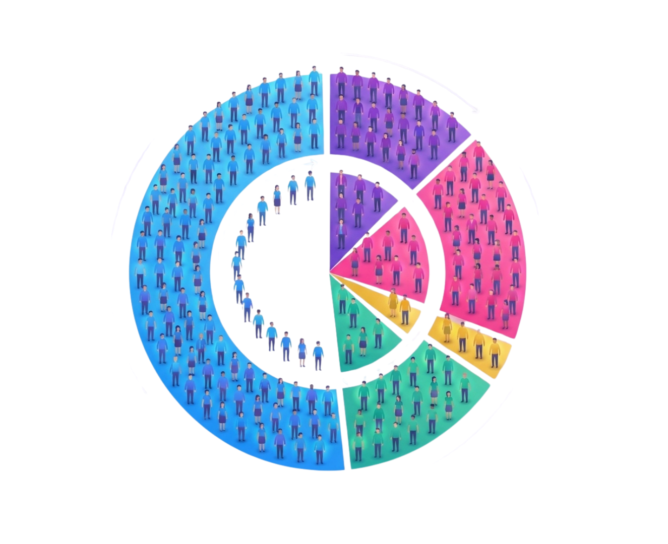 Segmentación de clientes mediante Customer Analytics con distribución en clusters comerciales según comportamiento y valor